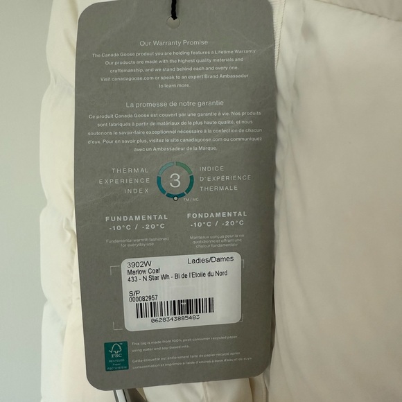 NEW! Canada Goose Marlow Coat in Northstar White - Picture 6 of 12